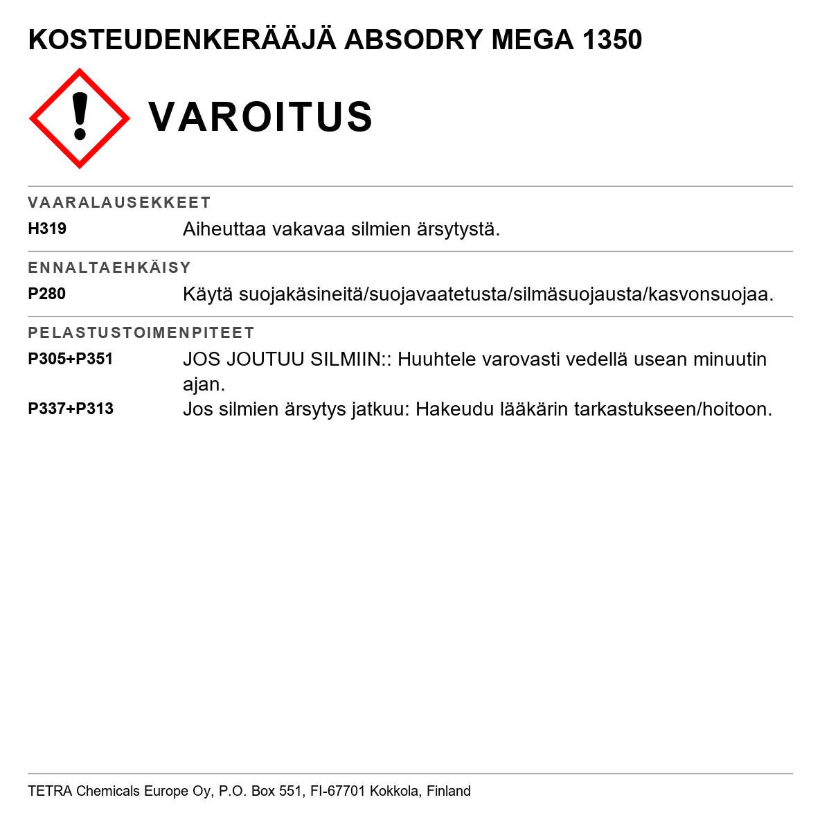 Kosteudenpoistaja Absodry Maxi 1350