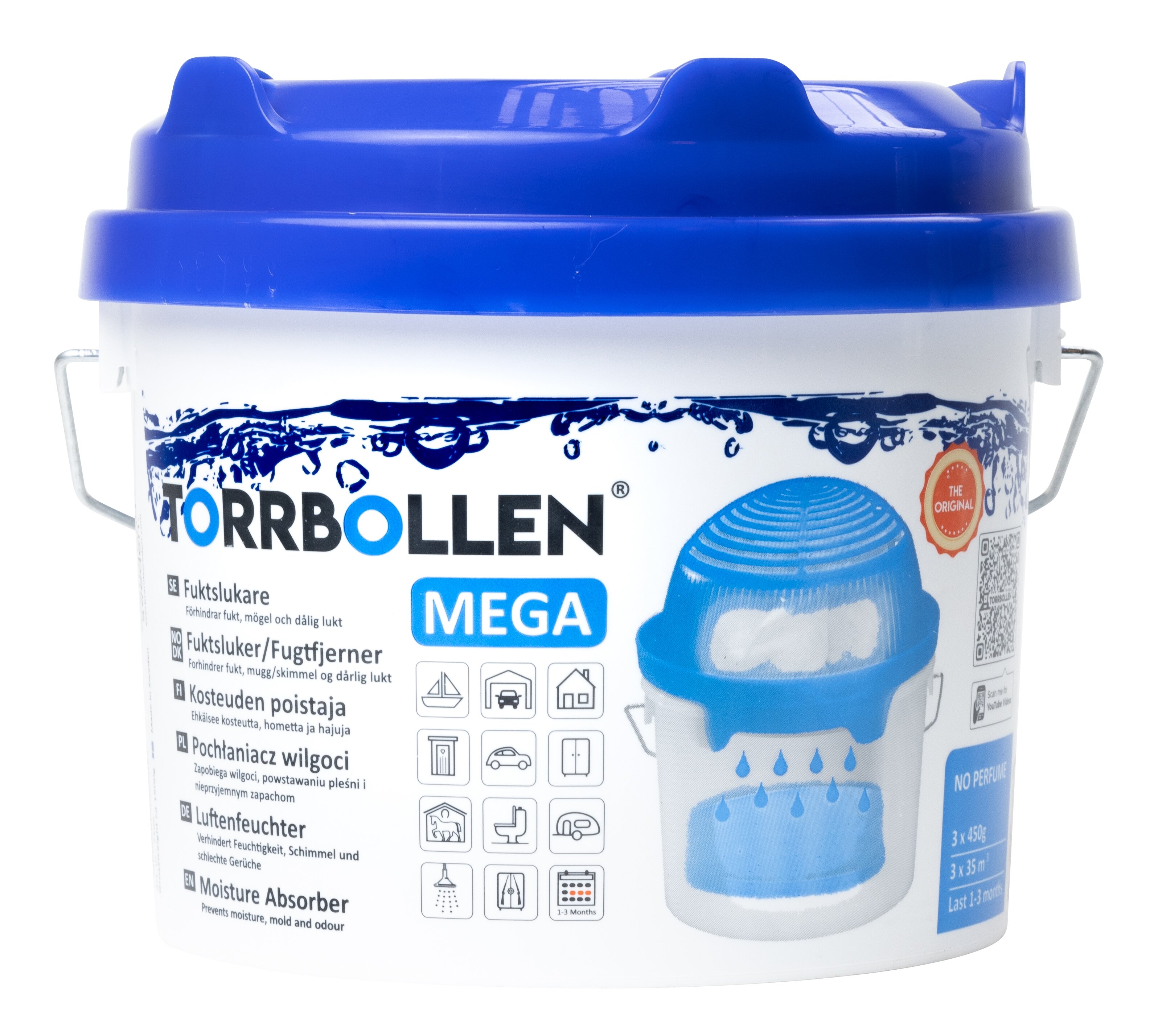 Kosteudenpoistaja Torrbollen Mega 7106 setti