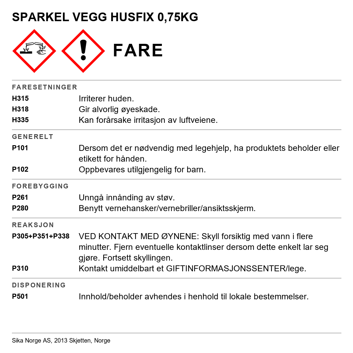 HusFix Casco 3676