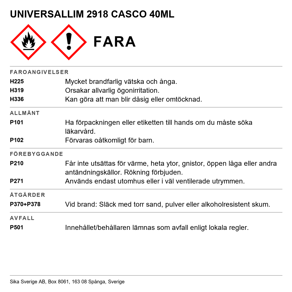 Universallim Casco 2918