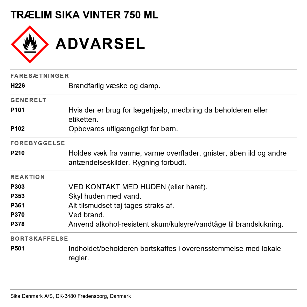 Vintertrælim Sika
