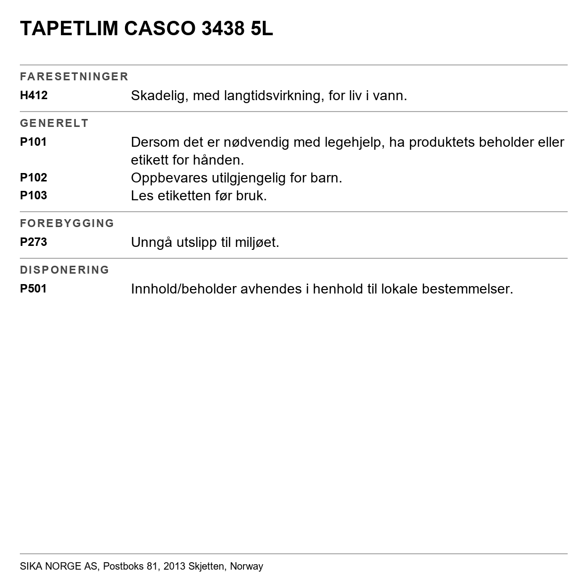 Tapetlim Casco 3438