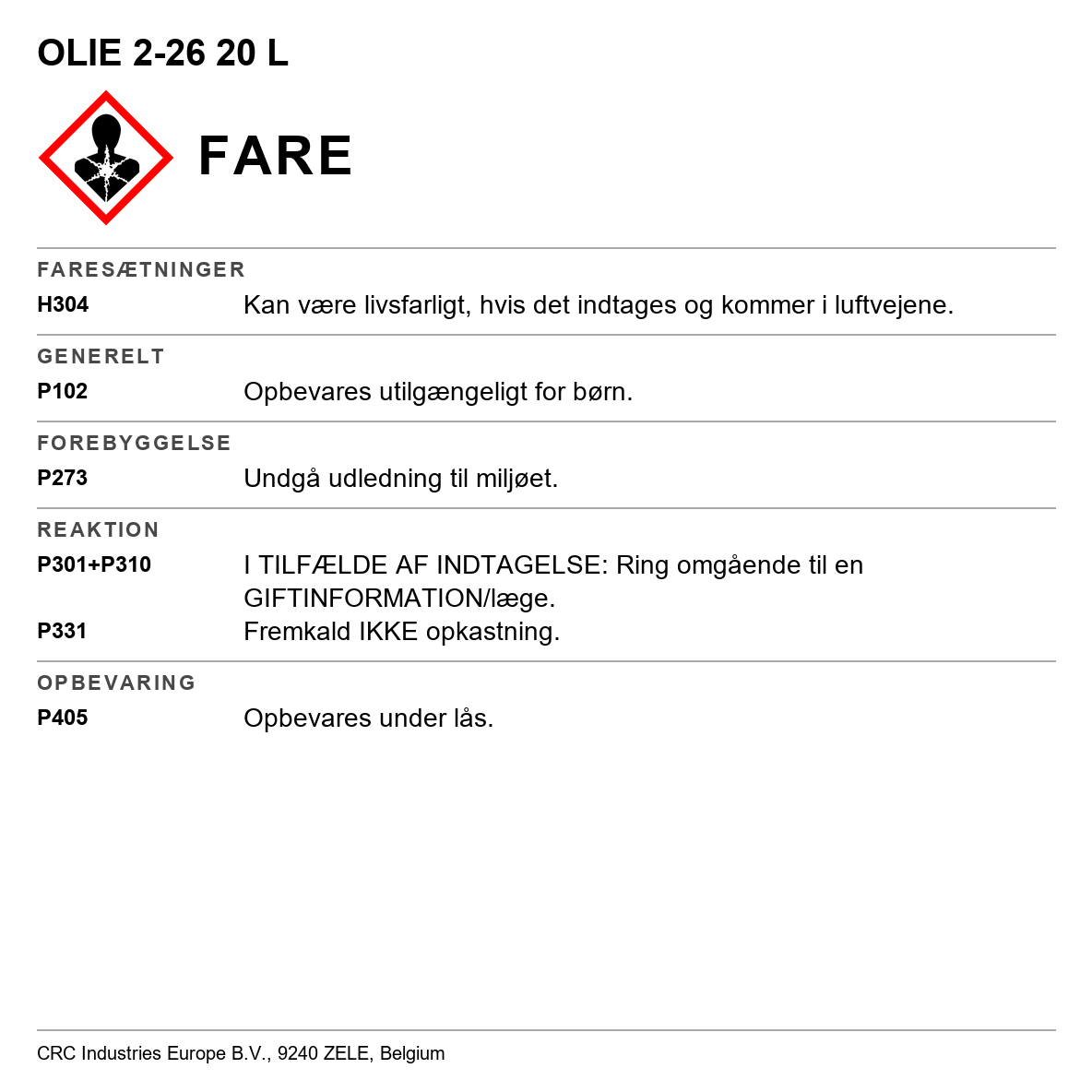 Elektronikolie 2-26 CRC 7011/7014