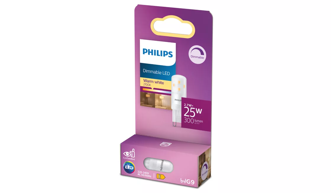 LED-kapselilamppu 25W G9 Philips