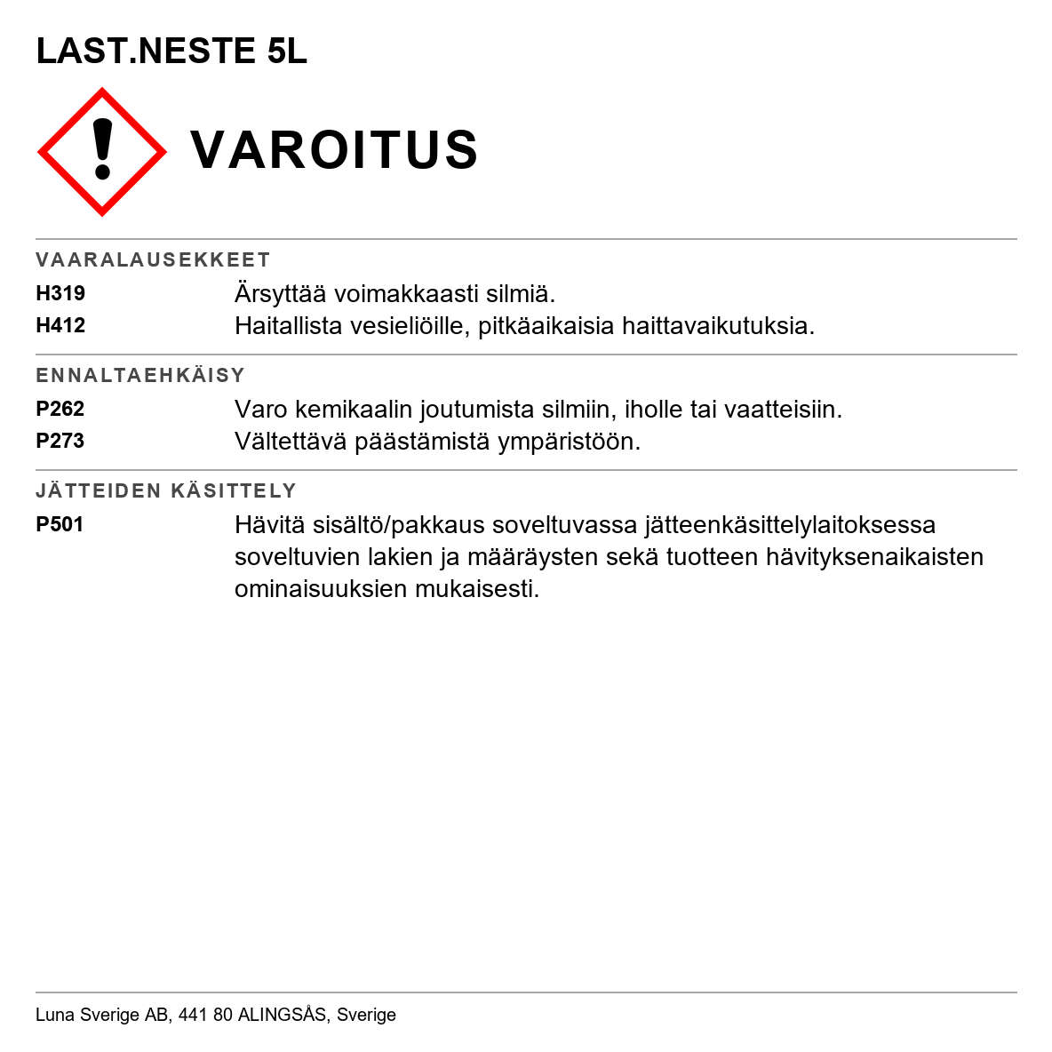 Lastuamisneste CUTFLUID