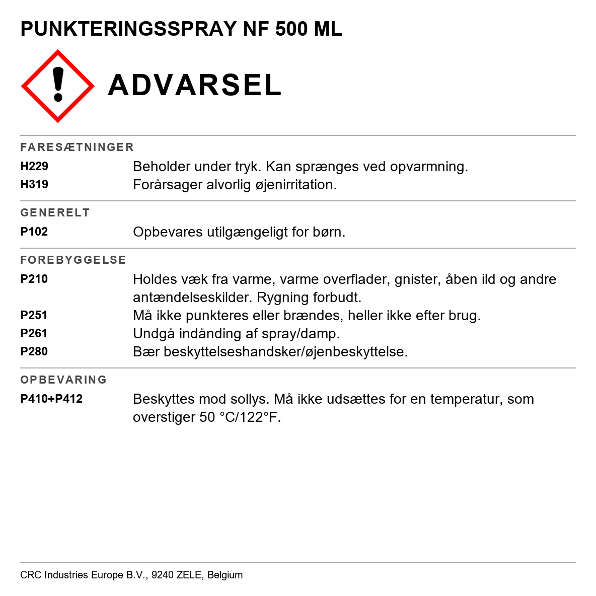 Lappespray CRC Fix
