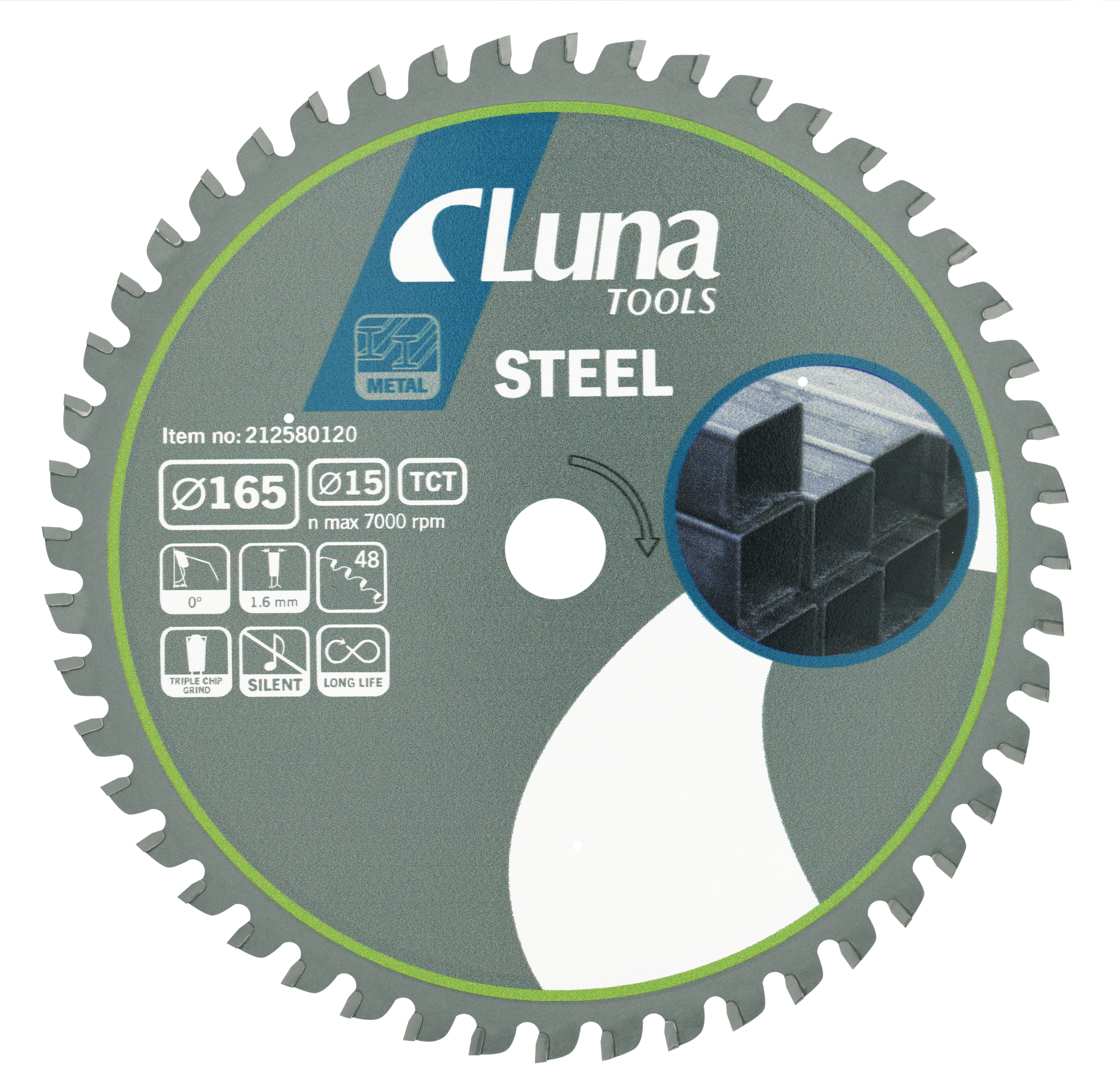 Circular saw blade Luna Steel