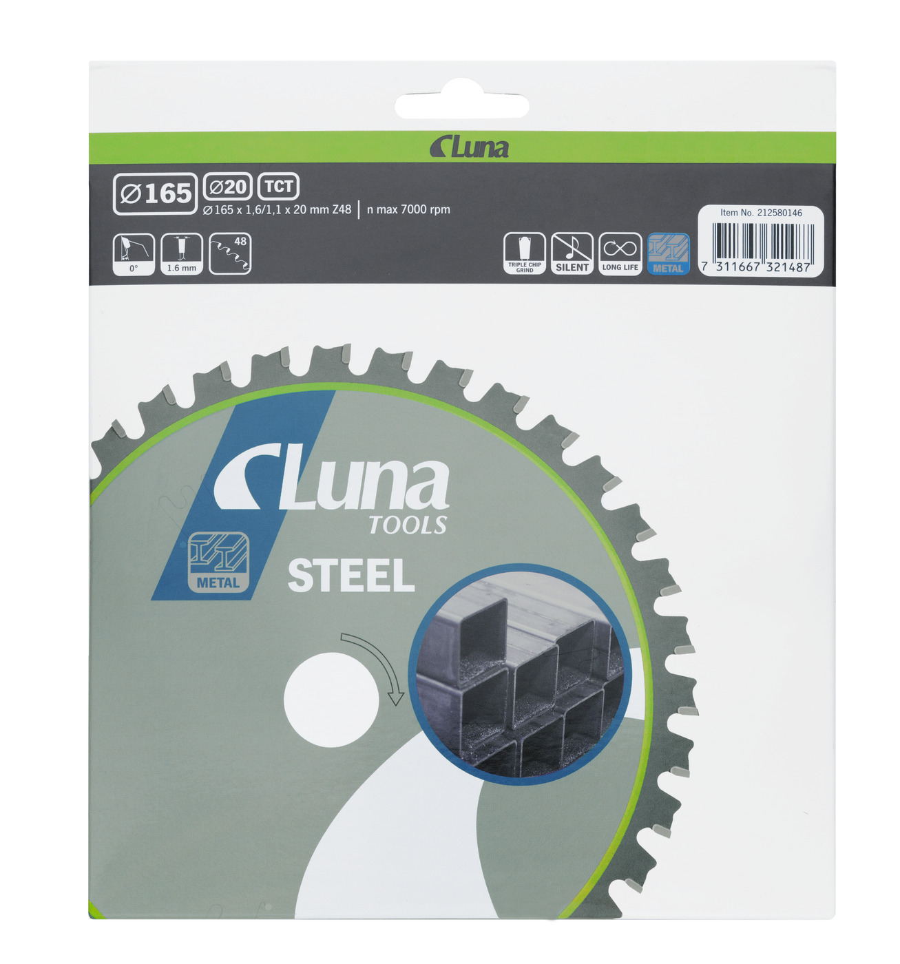 Circular saw blade Luna Steel