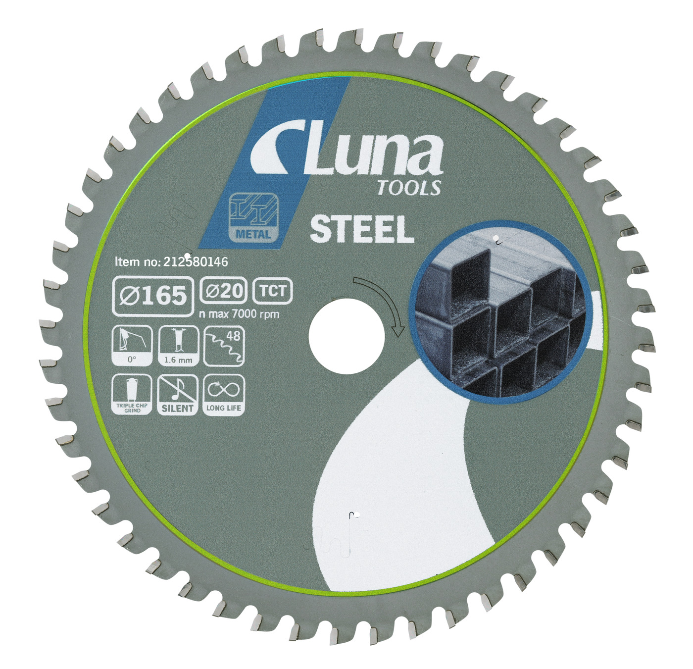 Circular saw blade Luna Steel
