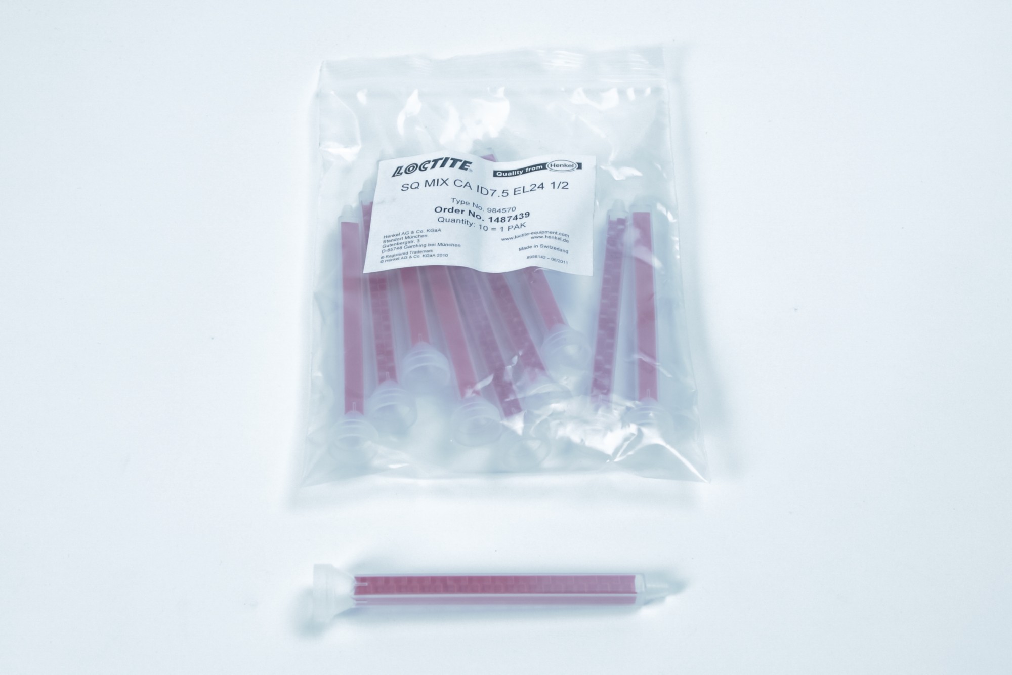 Mixerrör Loctite SQ