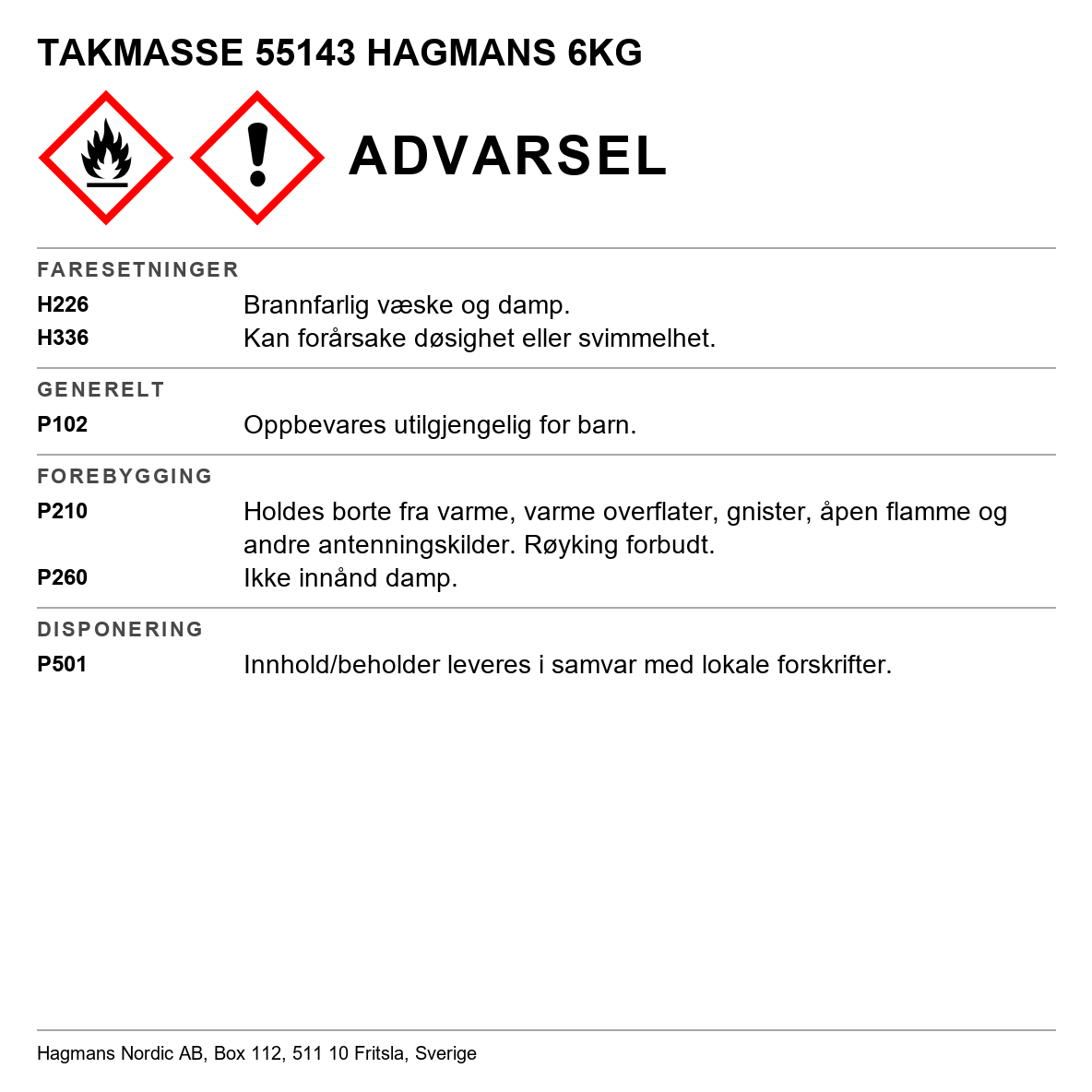 Takmasse Hagmans