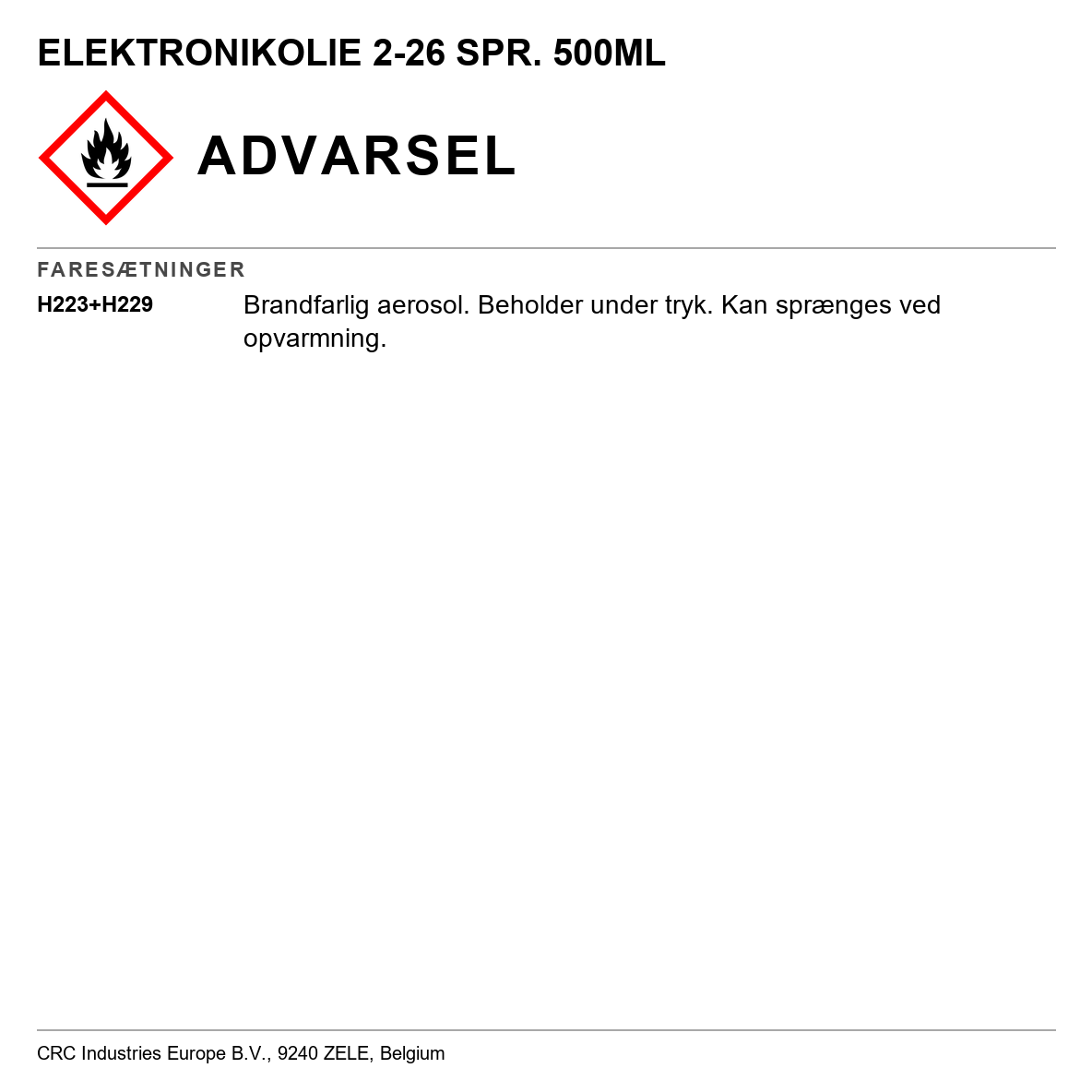 Elektronikolie 2-26 CRC 7011/7014