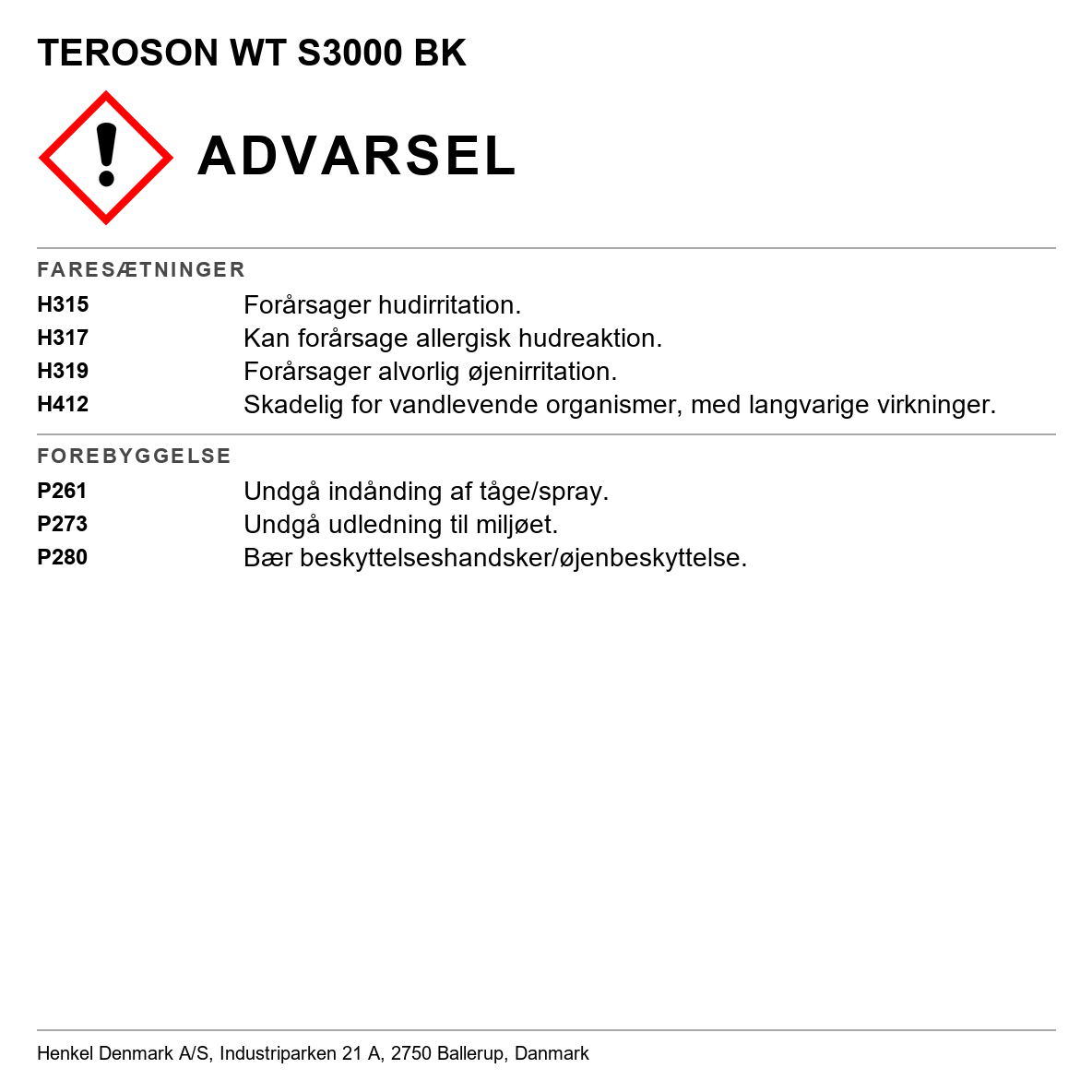 TEROSON WT S3000