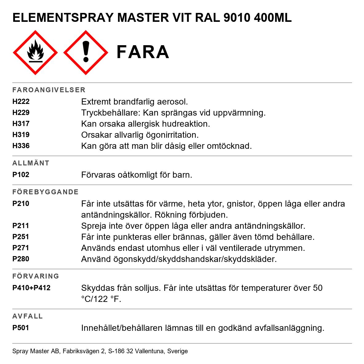 Radiator 9010 Spray Paint Spraymaster