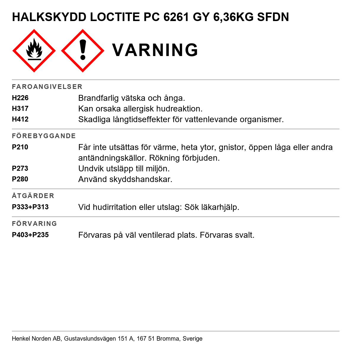 Halkskydd Loctite PC 6261