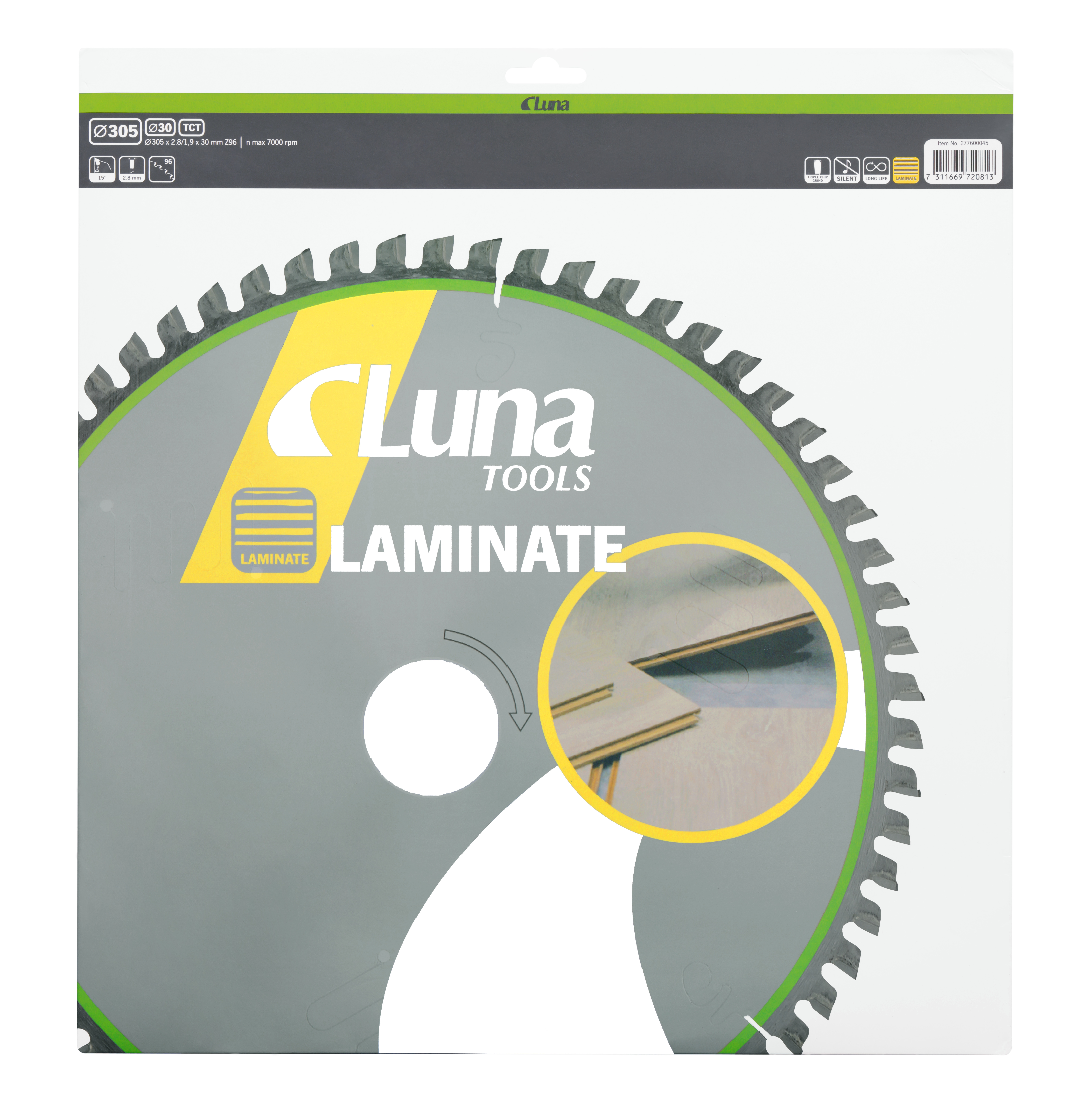 Circular saw blade Luna Laminate