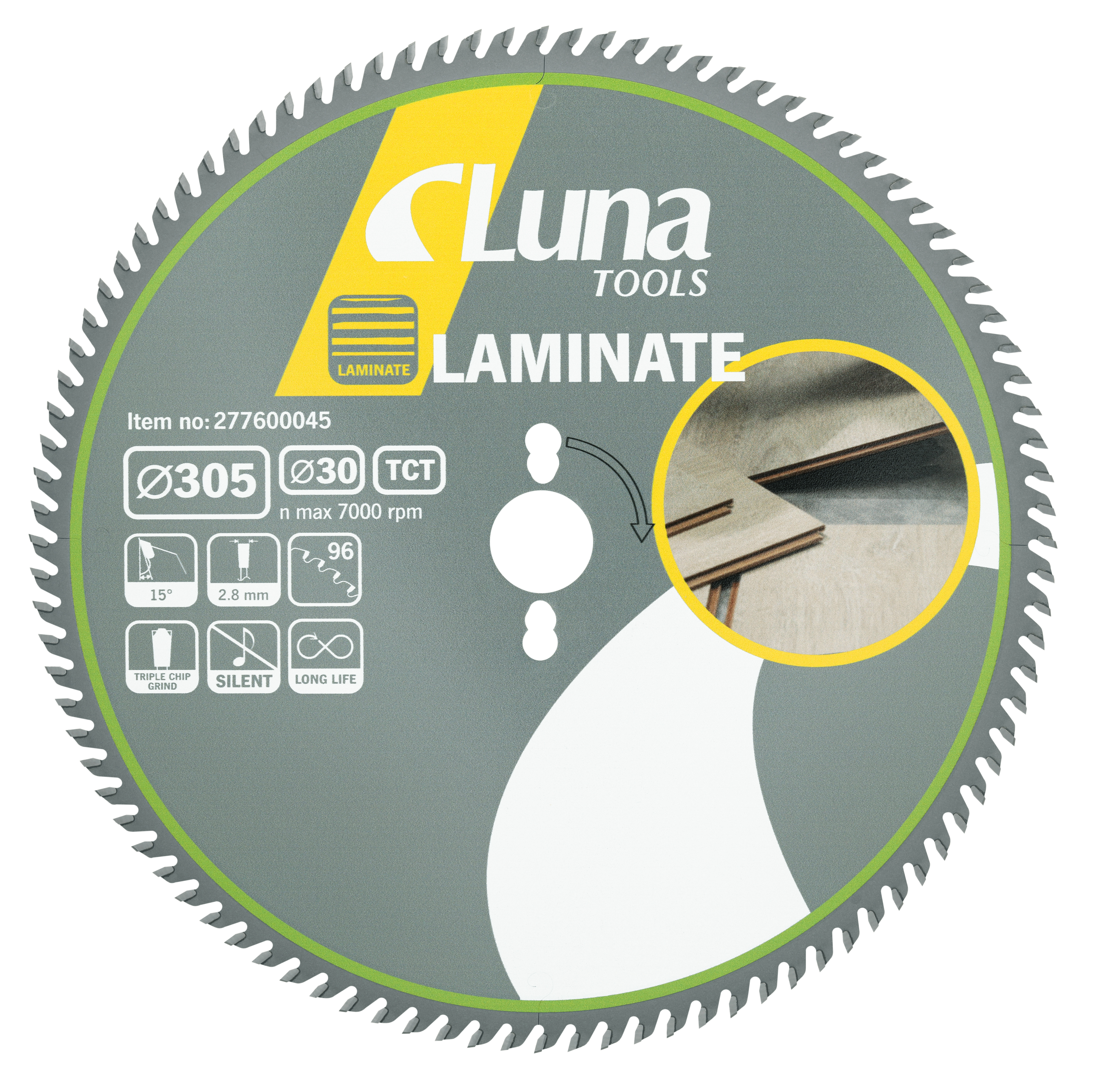 Circular saw blade Luna Laminate