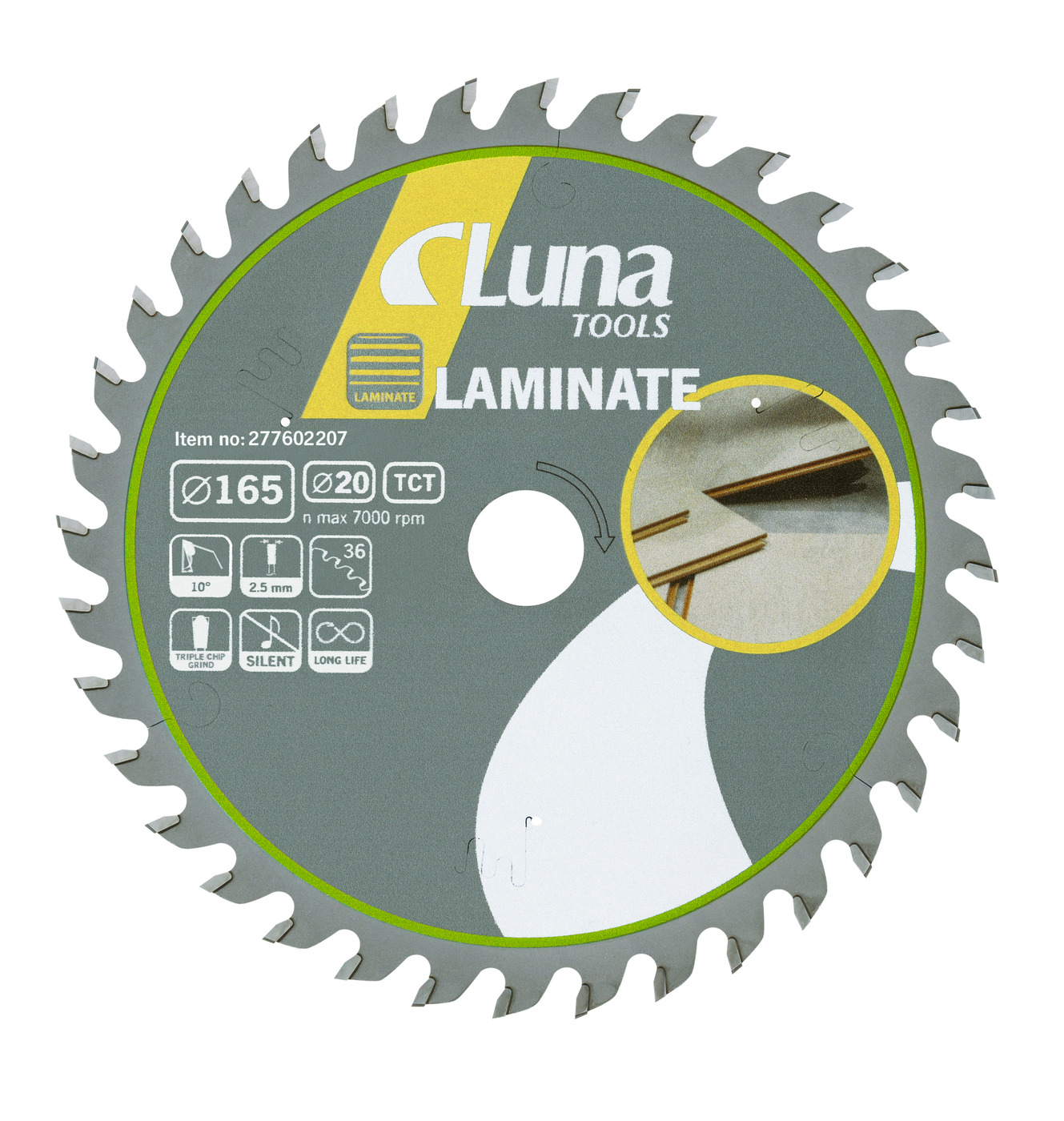 Circular saw blade Luna Laminate