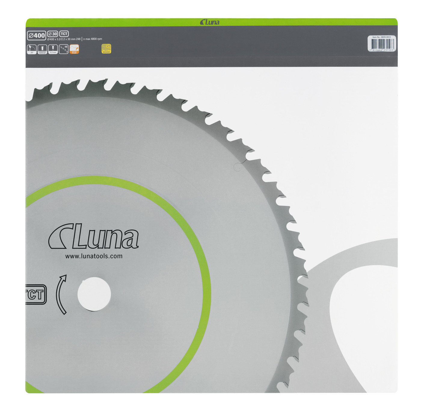 Circular saw blades Construction industry Luna