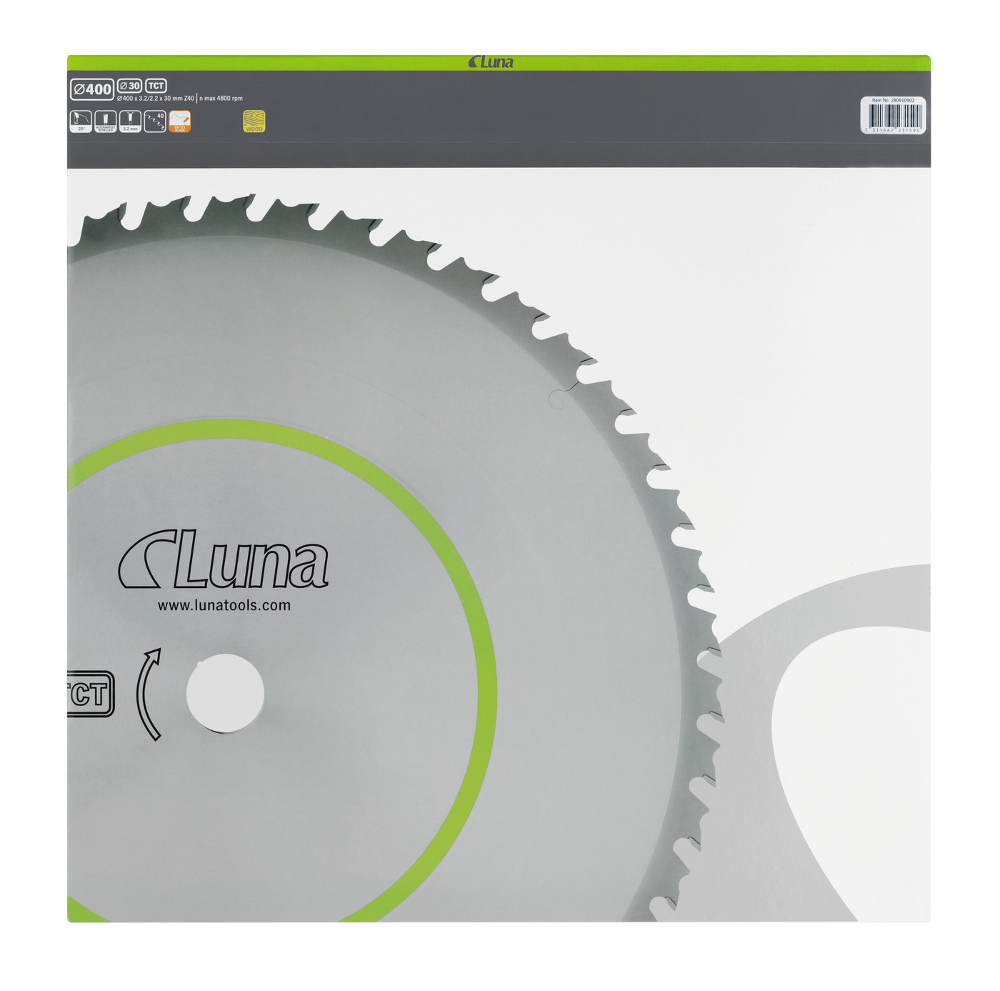 Circular saw blades Construction industry Luna