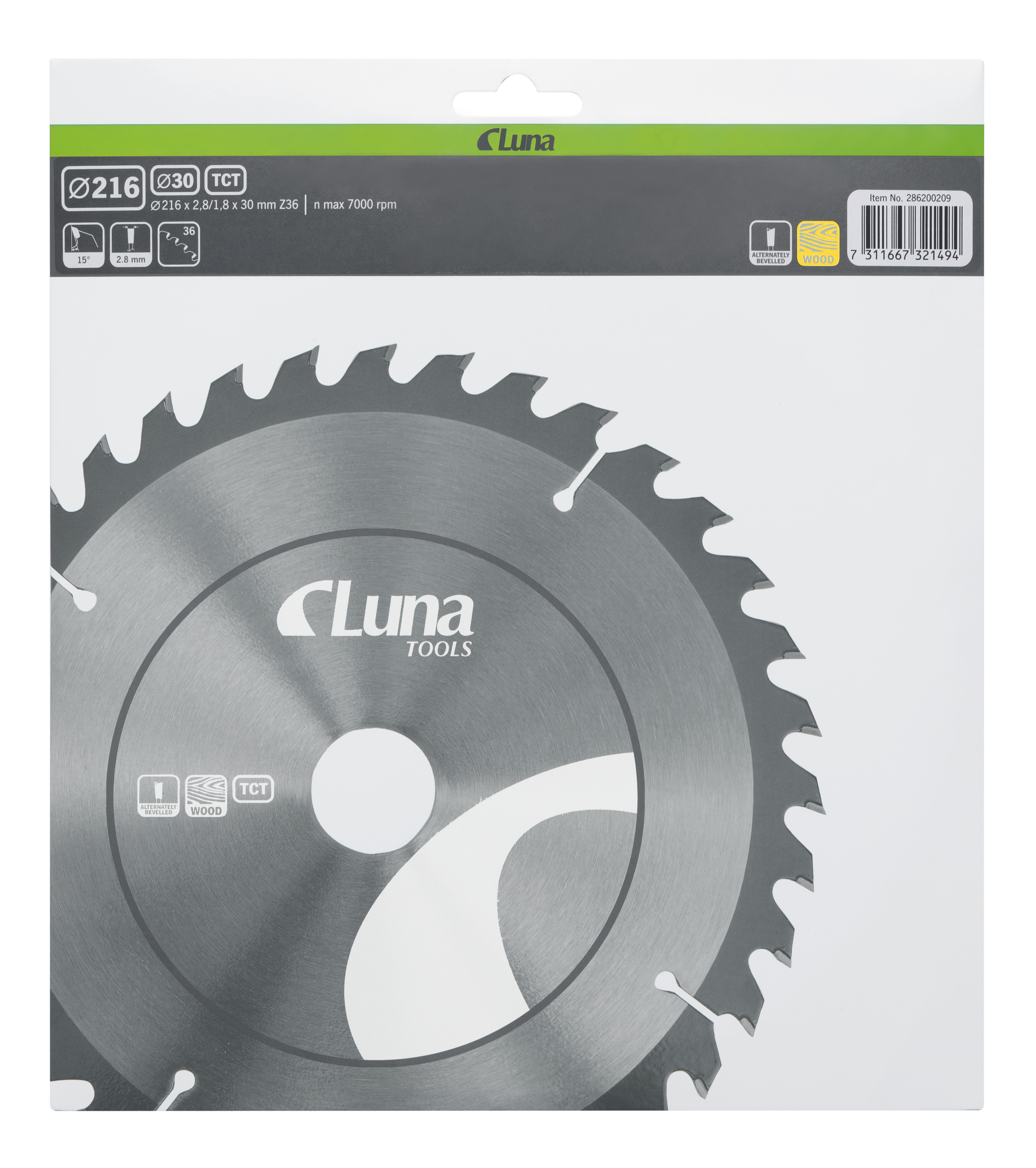 Circular saw blade Luna Standard