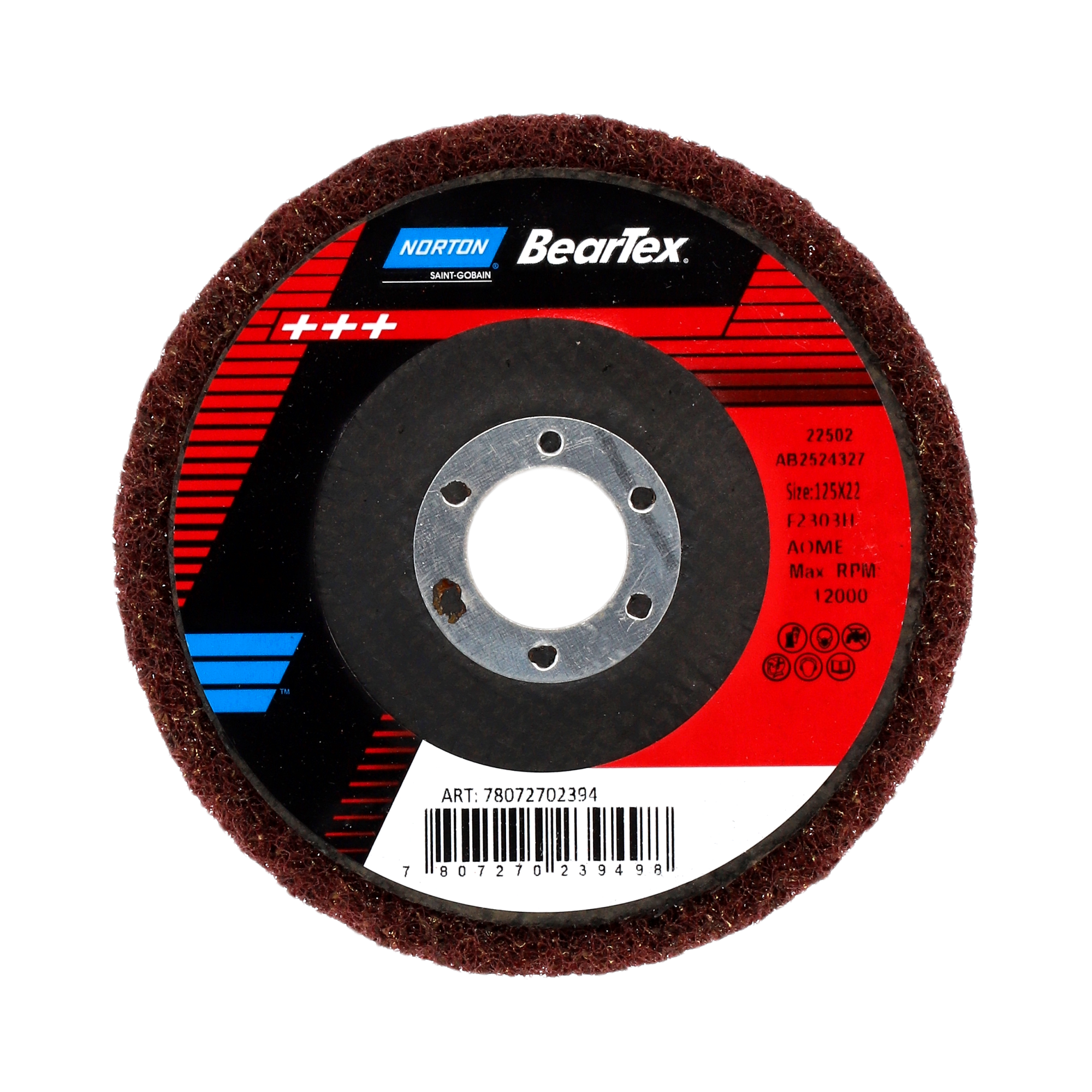 Overflatesliperondell Norton Bear-Tex High Strength