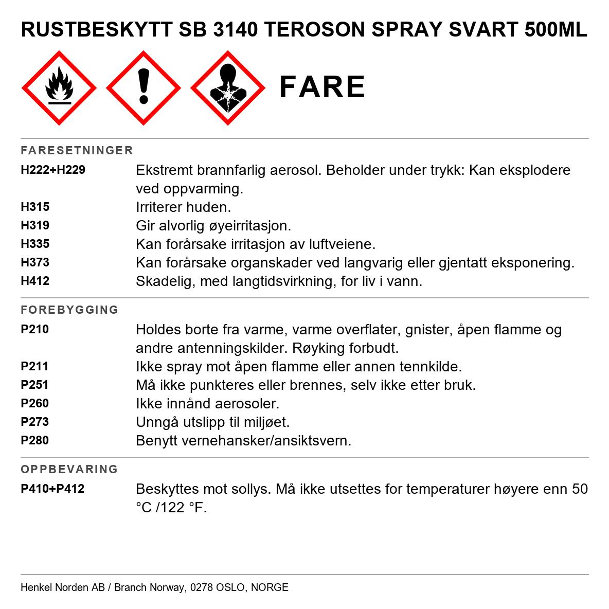 TEROSON SB 3140