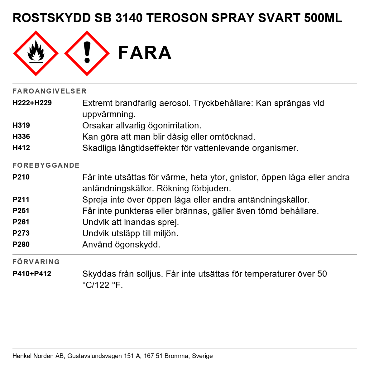 TEROSON SB 3140