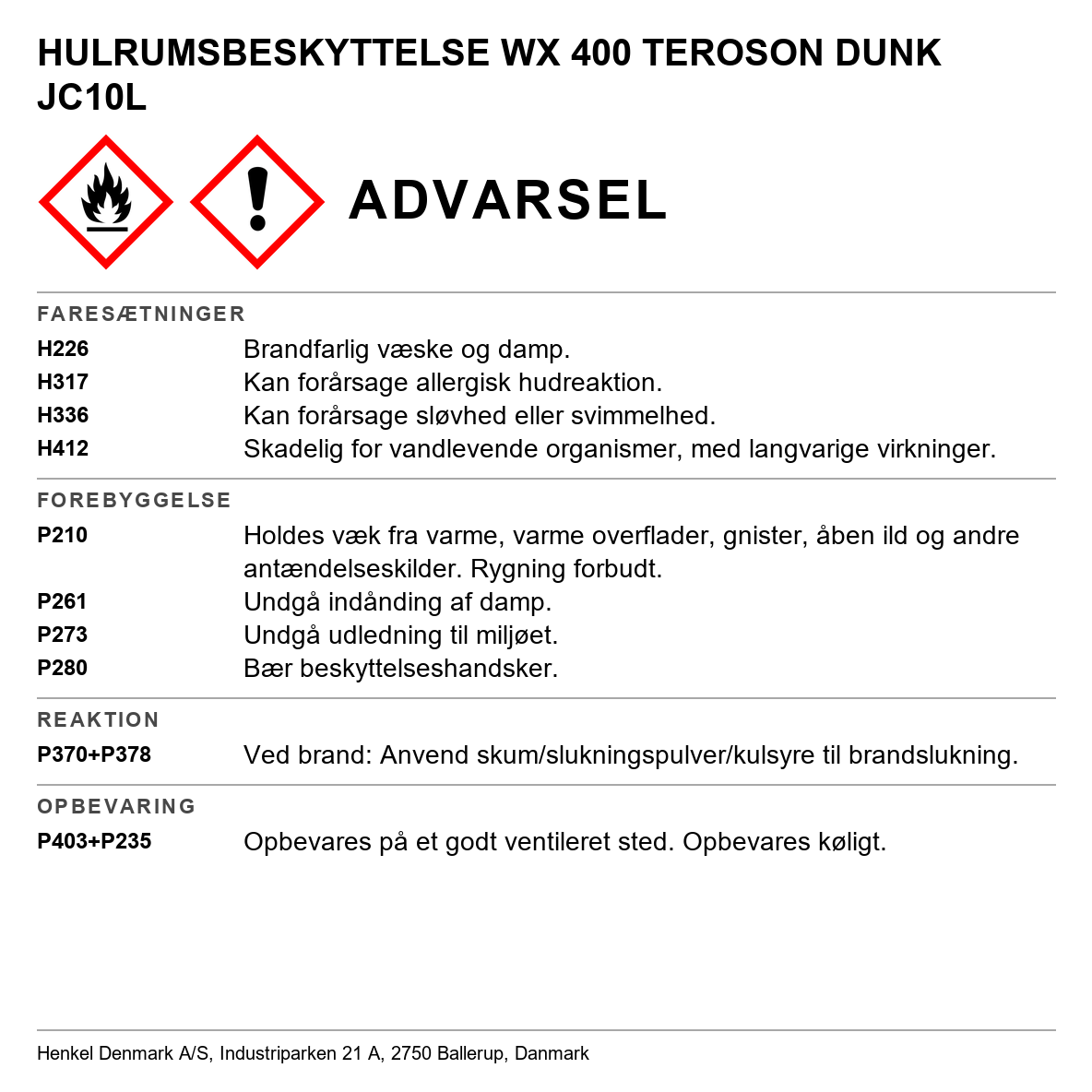 TEROSON WX 400