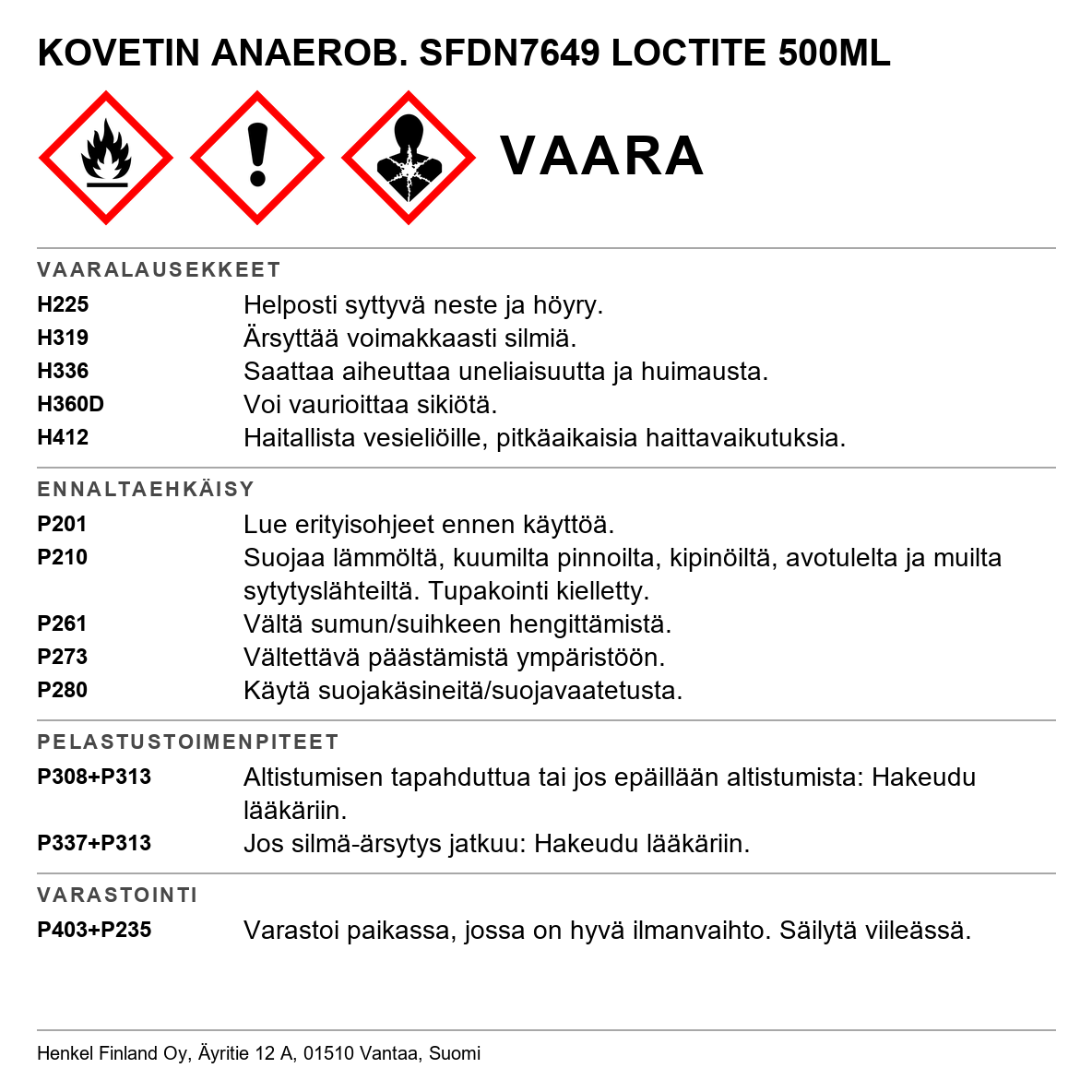 Kovetin Loctite 7471/7649