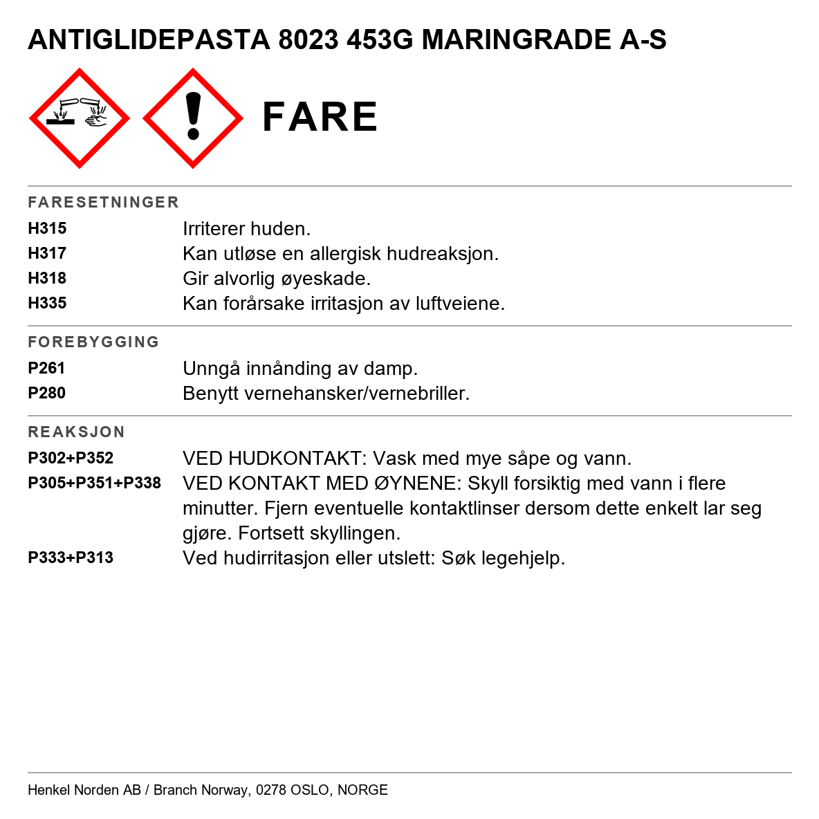 Antiglidepasta Loctite 8023