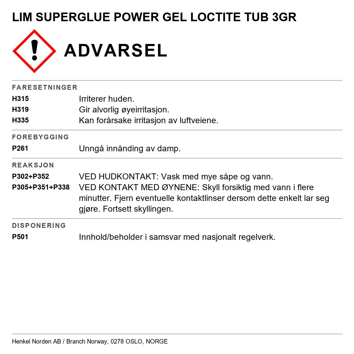 Lynlim Loctite Super Glue Power Gel