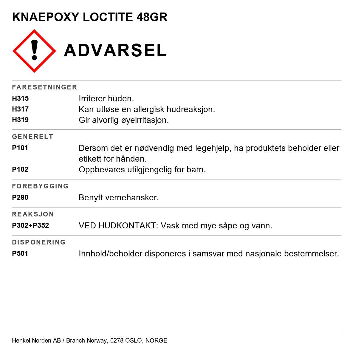 Knaepoxy Repair Putty Universal Loctite