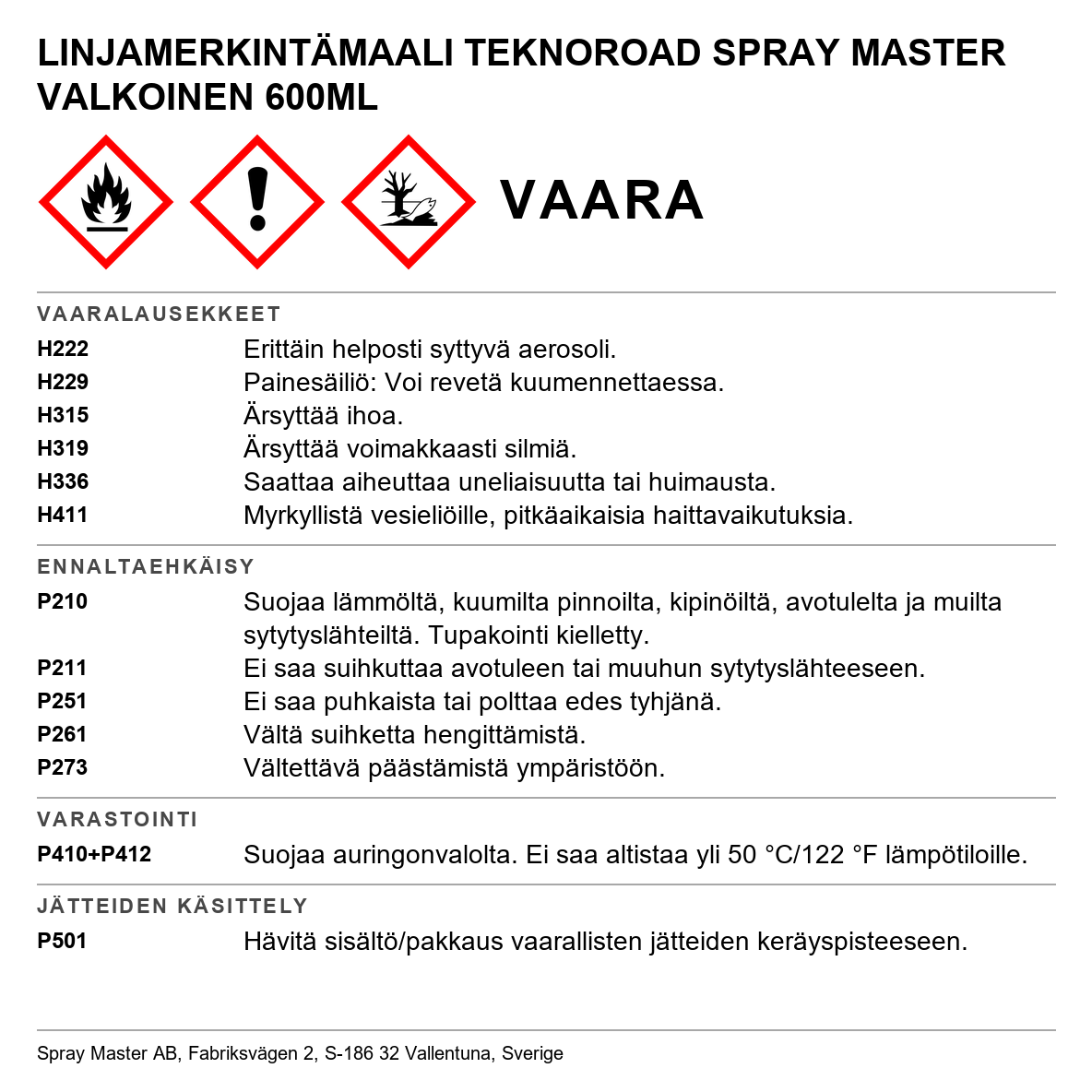 Linjamerkintämaali Teknoroad