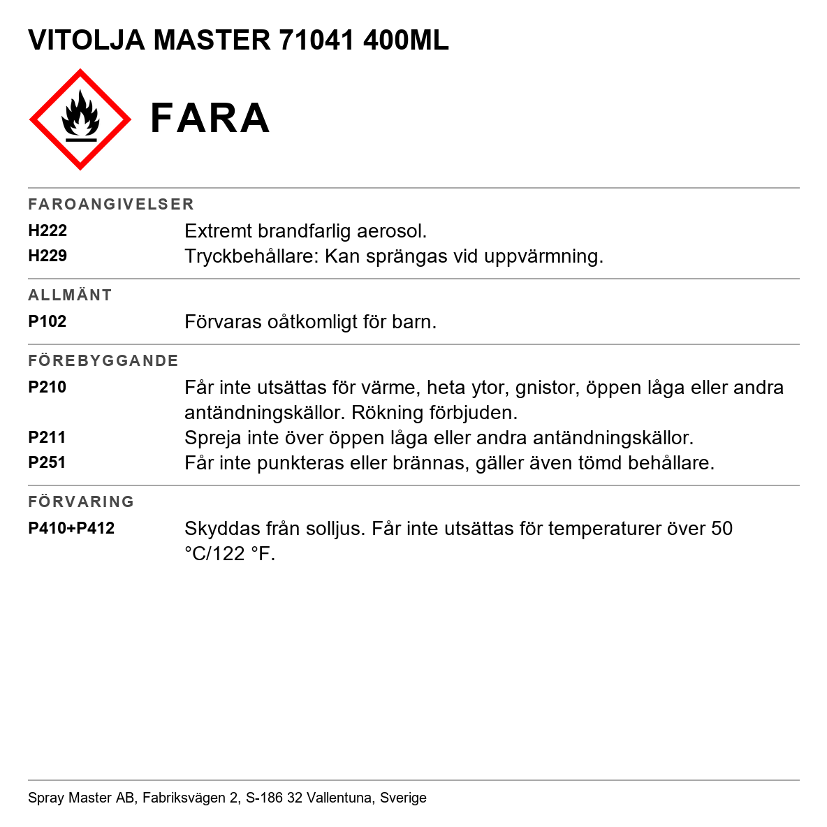 Vitolja Master