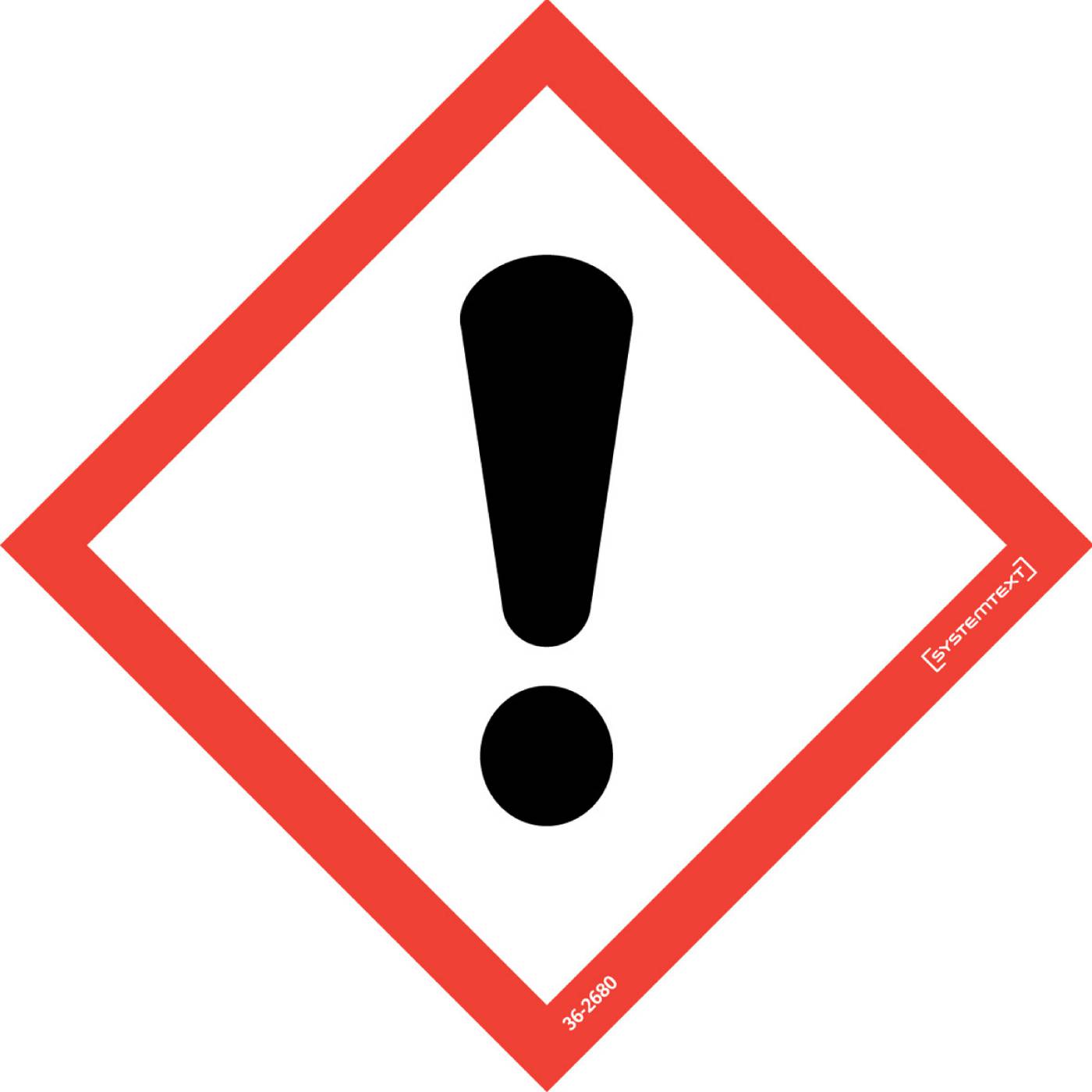 DEKAL Farepiktogram CLP Skadelig symbol