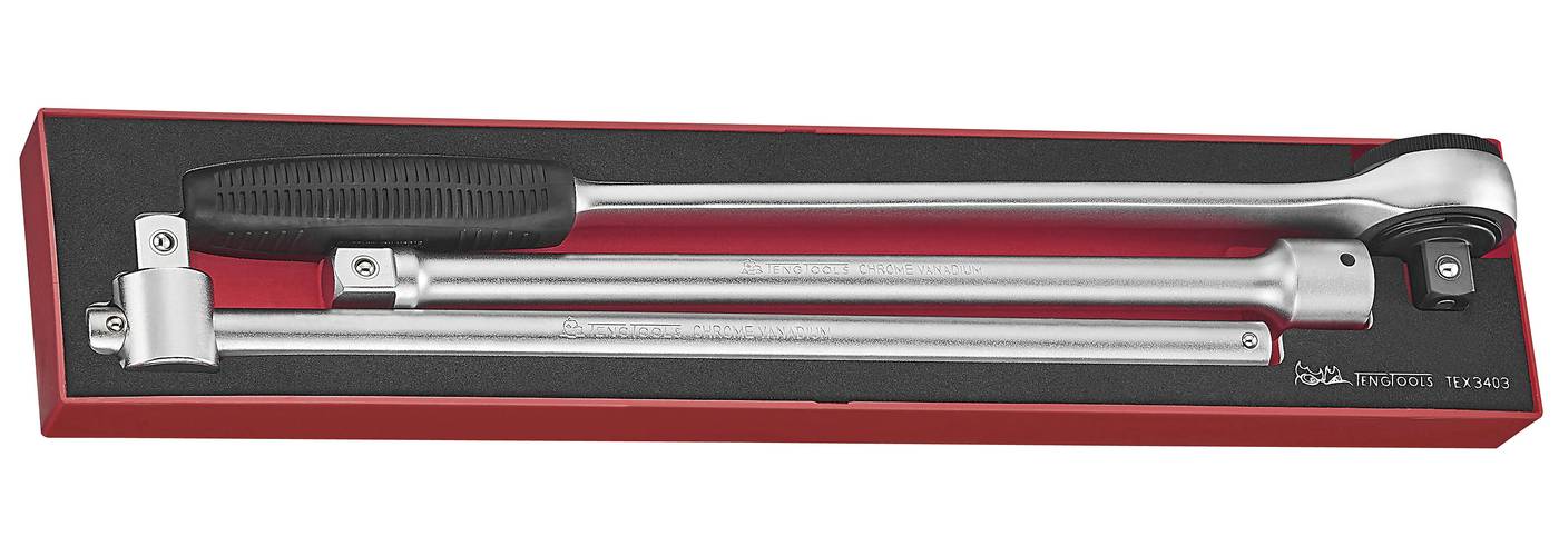 3 piece Socket tool set 3/4'' Teng Tools TTX3403