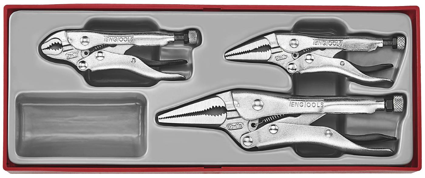3 piece Universal pliers set Teng Tools TTZVG03