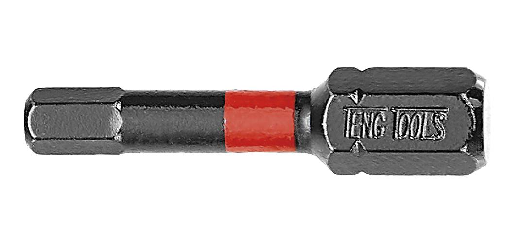 Torsion bits 30 mm for hexagonal holes Teng Tools