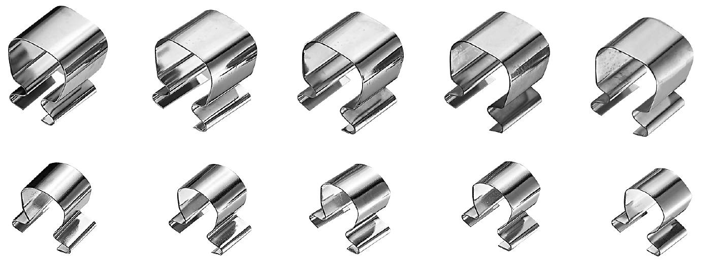 Kiinnitysklipsi Teng Tools ALU14 - ALU34