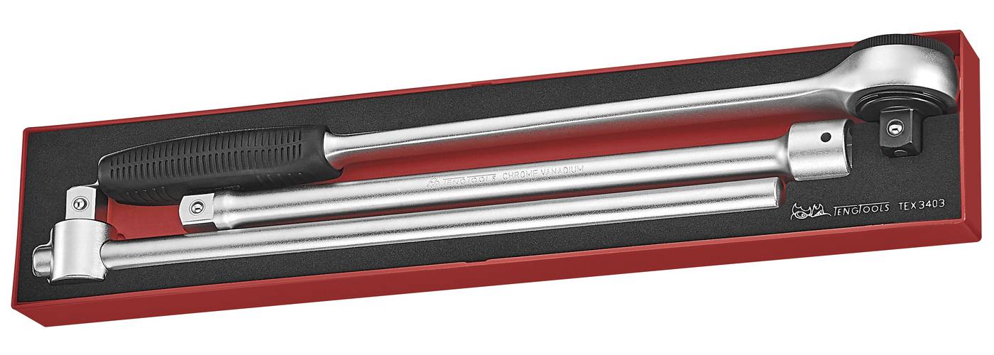 3 piece Socket tool set 3/4'' Teng Tools TTX3403