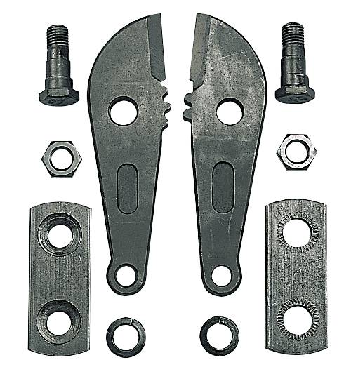 Cutter for bolt cutters, chain shears, and wire shears