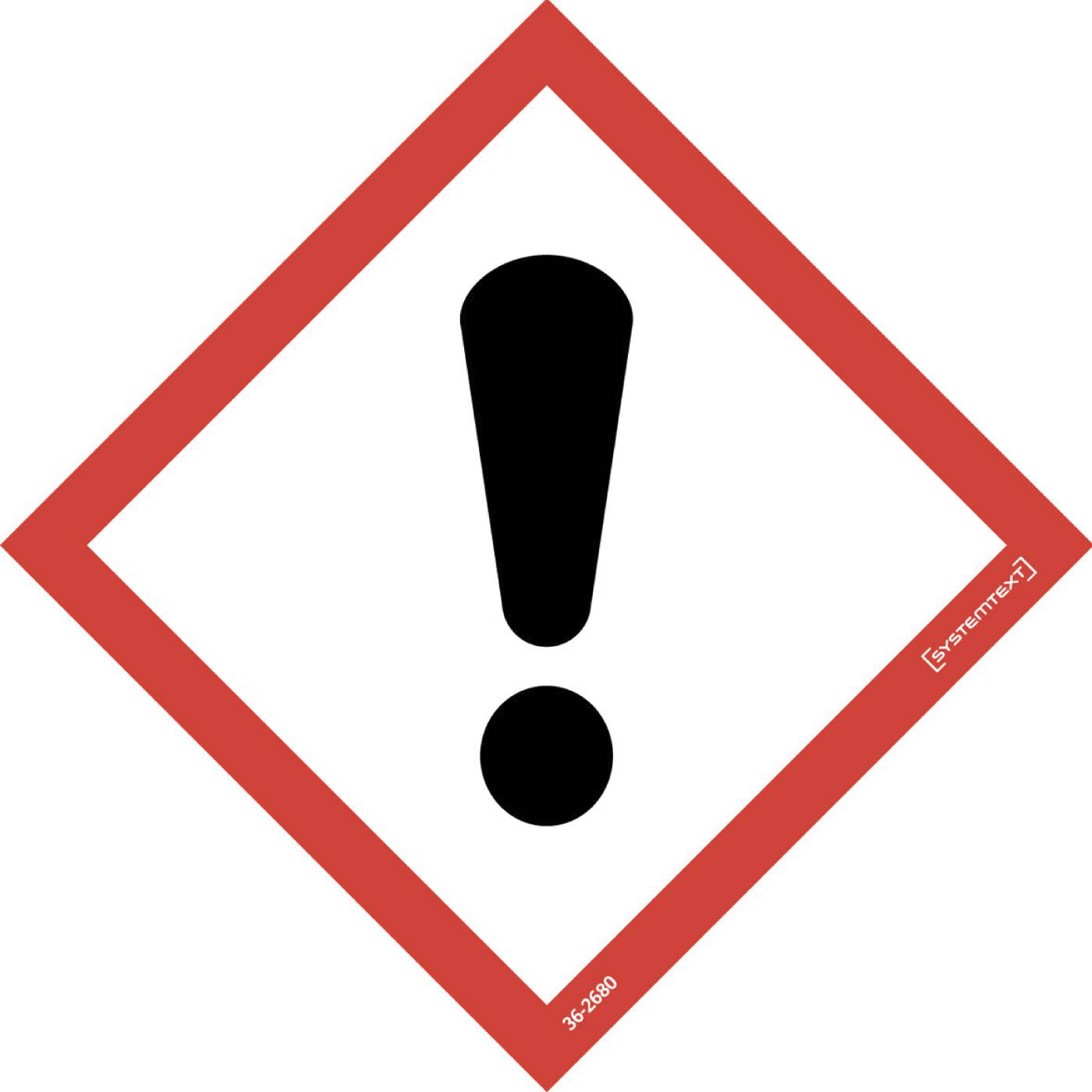 DEKAL Farepiktogram CLP Skadelig symbol