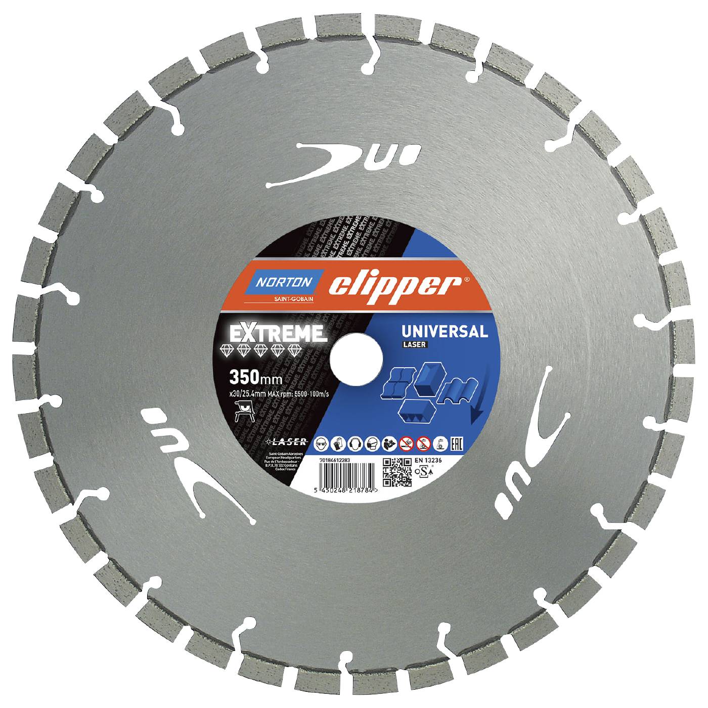Diamond cut-off blade Extreme Universal Laser.