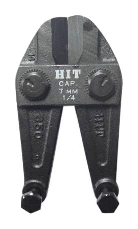 Cutter for bolt cutters, chain shears, and wire shears