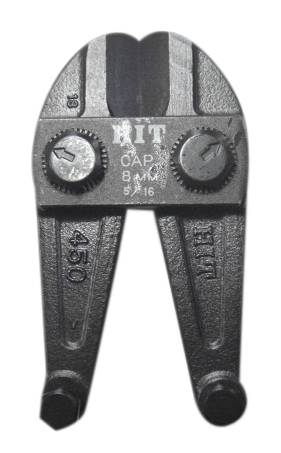 Cutter for bolt cutters, chain shears, and wire shears