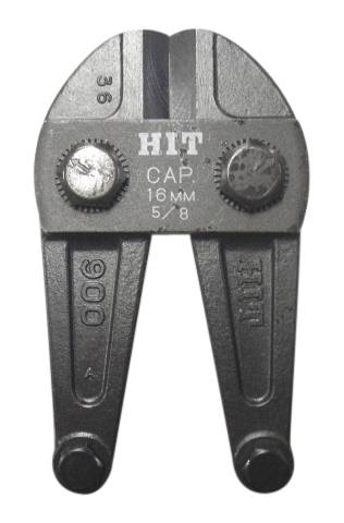 Cutter for bolt cutters, chain shears, and wire shears