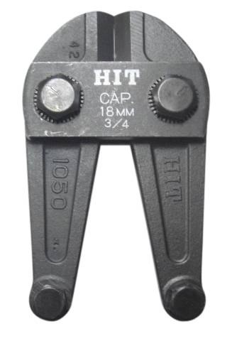 Cutter for bolt cutters, chain shears, and wire shears