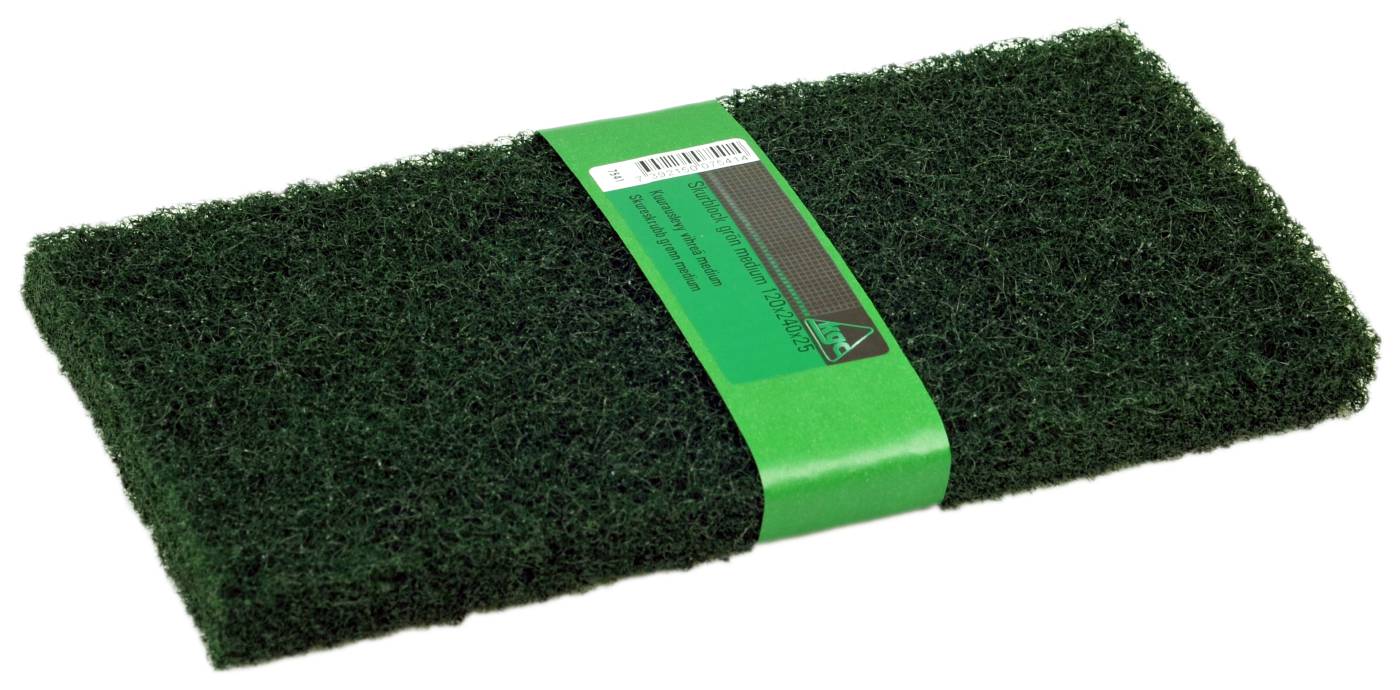 Scouring pad for scouring pad holder
