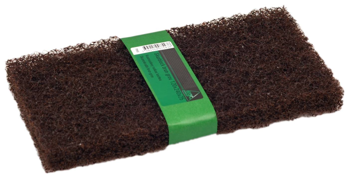 Scouring pad for scouring pad holder